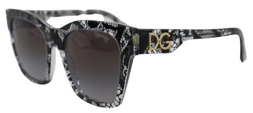 Dolce & Gabbana Chic Black Acetate Women's Women's Sunglasses