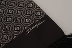 Dolce & Gabbana Elegant Silk Geometric Patterned Men's Men's Scarf
