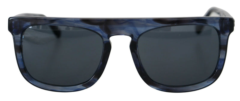Dolce & Gabbana Elegant Blue Acetate Women's Sunglasses