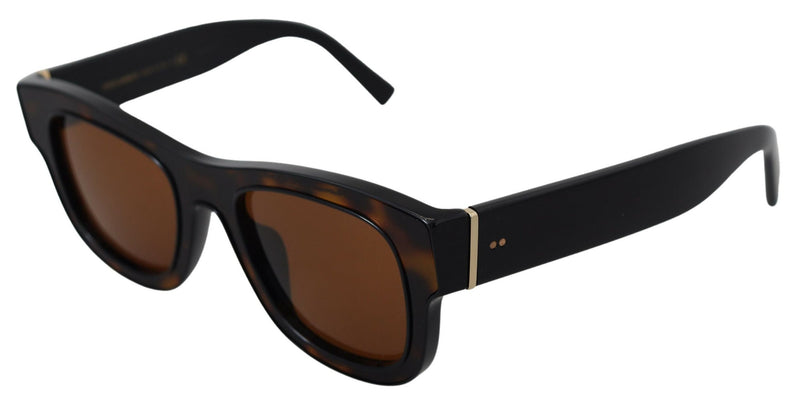 Dolce & Gabbana Chic Brown Acetate Women's Sunglasses
