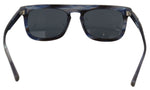 Dolce & Gabbana Elegant Blue Acetate Sunglasses for Women's Women