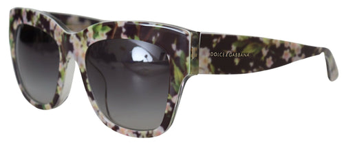 Dolce & Gabbana Elegant Black Multicolor Gradient Women's Sunglasses