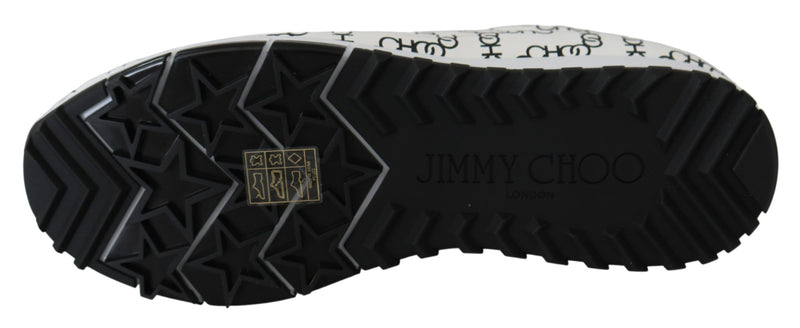Jimmy Choo Elegant Monochrome Leather Women's Sneakers
