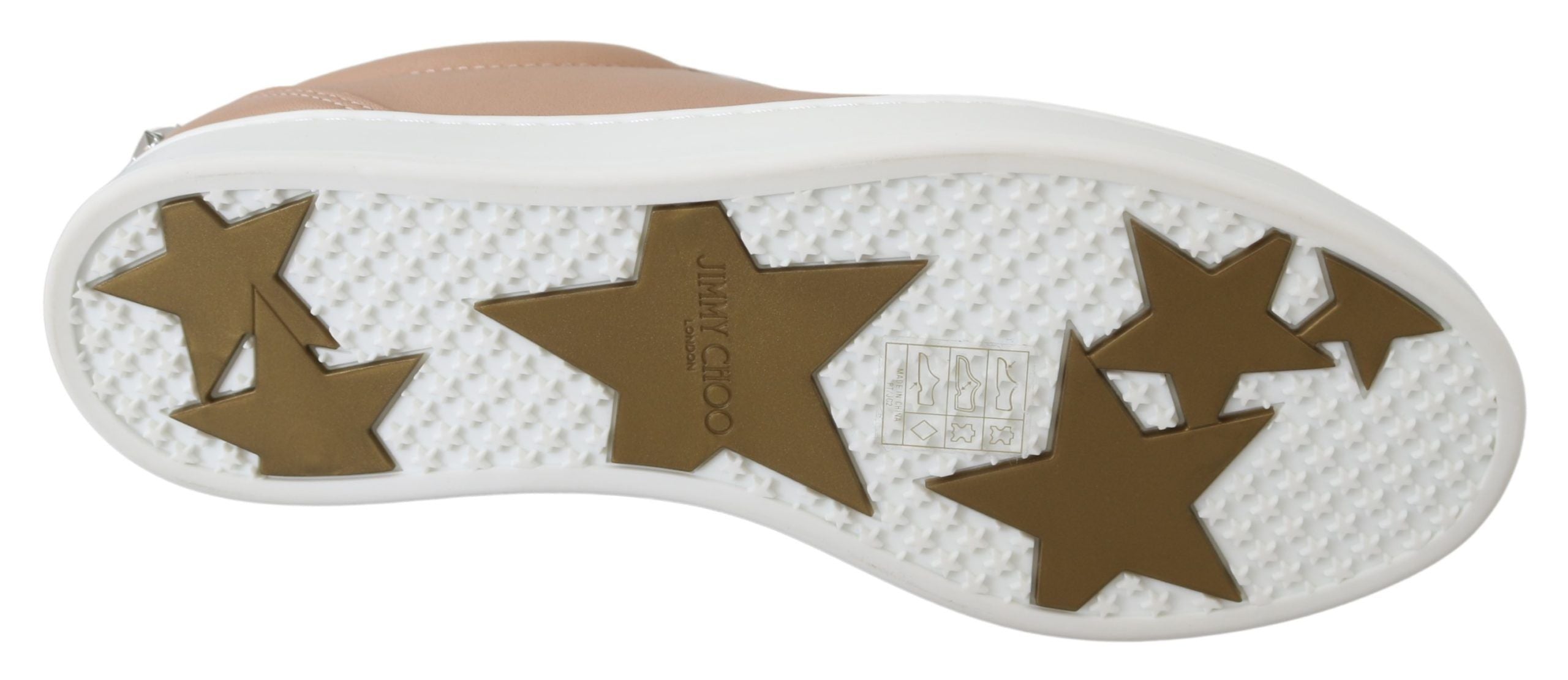 Buy JIMMY CHOO Raine Glitter Sneakers - Gold At 30% Off | Editorialist