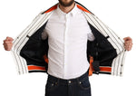 Dolce & Gabbana Multicolor Bomber King Logo #DGMILLENNIALS Men's Jacket