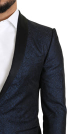 Dolce & Gabbana Blue Slim Fit Jacket Coat MARTINI  Men's Blazer