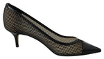 Jimmy Choo Chic Patent Mesh Pointed Women's Pumps