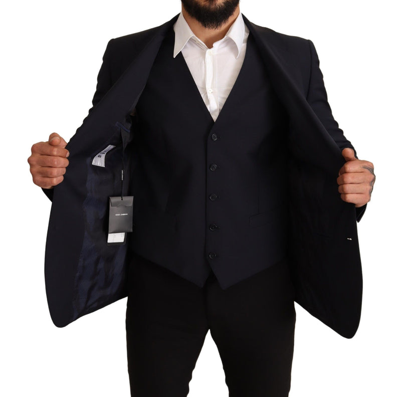 Dolce & Gabbana Blue 2 Piece MARTINI Blazer Suit Men's Jacket