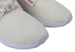 Plein Sport White Polyester Runner Becky Sneakers Women's Shoes