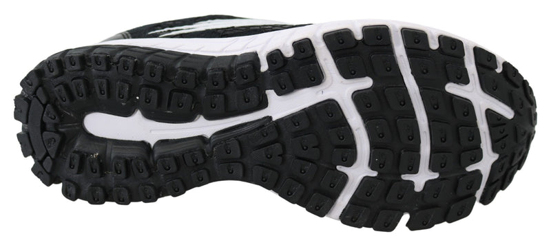Plein Sport Black Polyester Runner Umi Sneakers Women's Shoes