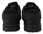 Plein Sport Black Polyester Runner Beth Sneakers Women's Shoes