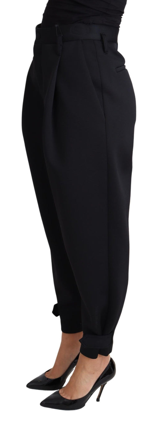Dolce & Gabbana Elegant High-Waist Cropped Women's Trousers