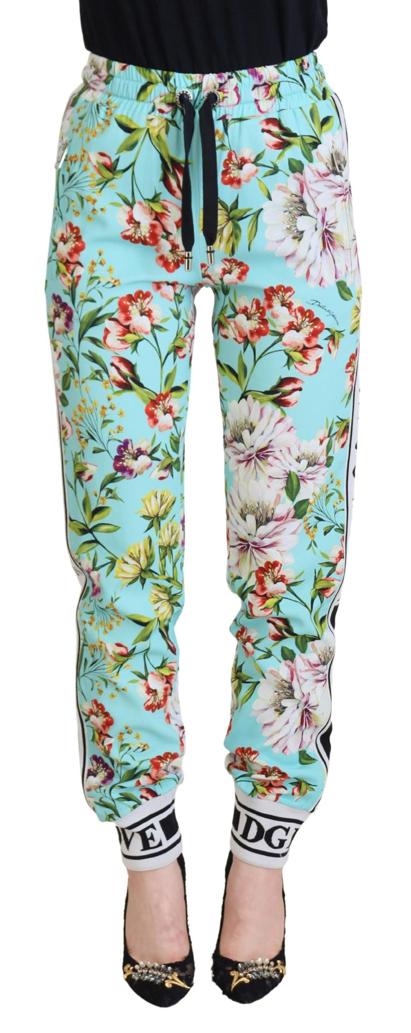Dolce & Gabbana Elegant Multicolor Viscose Women's Pants