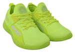Plein Sport Electrify Your Step with Yellow Carter Sport Men's Sneakers