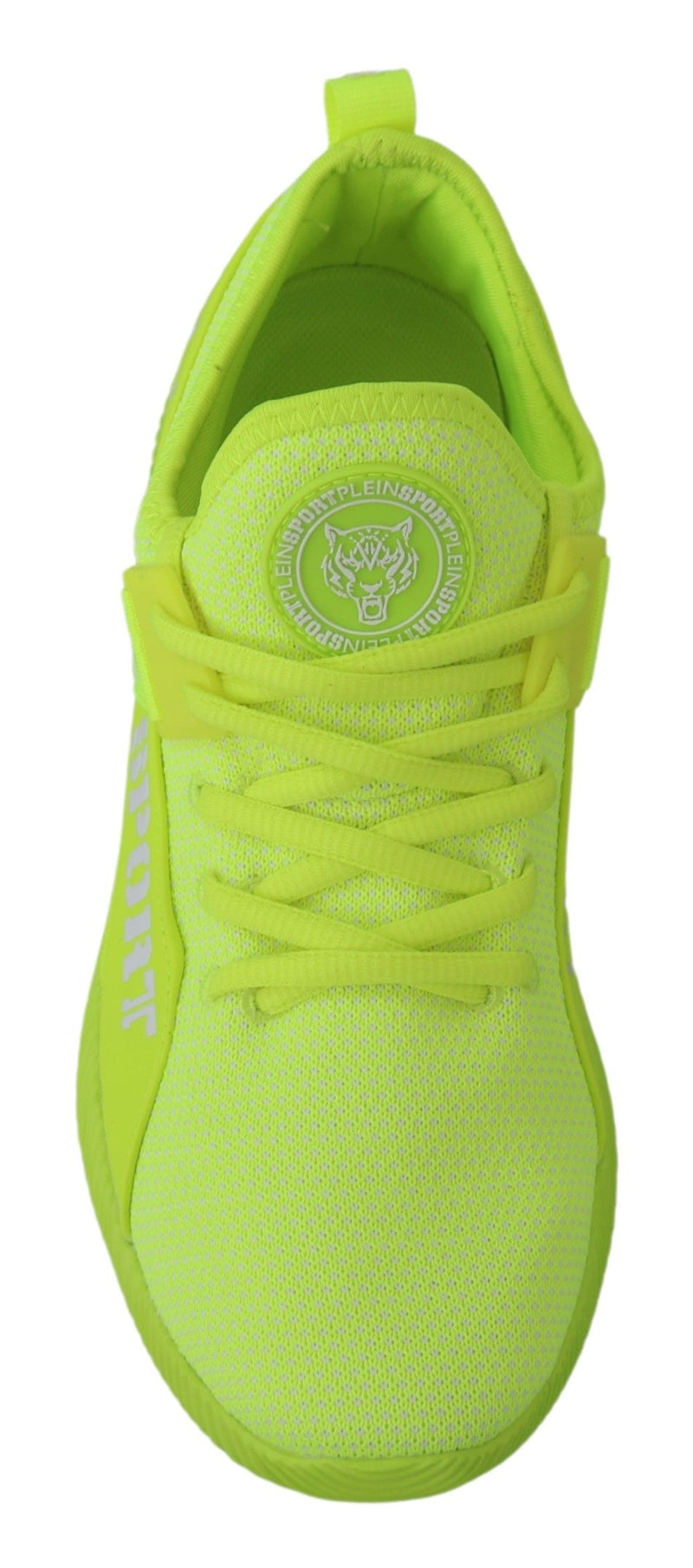 Plein Sport Electrify Your Step with Yellow Carter Sport Men's Sneakers
