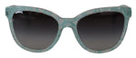 Dolce & Gabbana Elegant Sicilian Lace Designer Women's Sunglasses