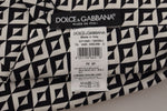 Dolce & Gabbana Elegant Silk Black Tie for the Dapper Men's Gentleman