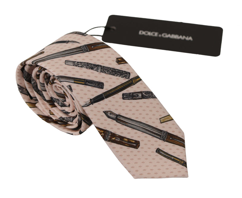 Dolce & Gabbana Elegant Silk Bow Tie for Suave Men's Evenings