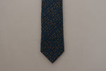 Dolce & Gabbana Elegant Silk Blue Bow Men's Tie