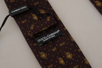 Dolce & Gabbana Elegant Black Silk Men's Tie