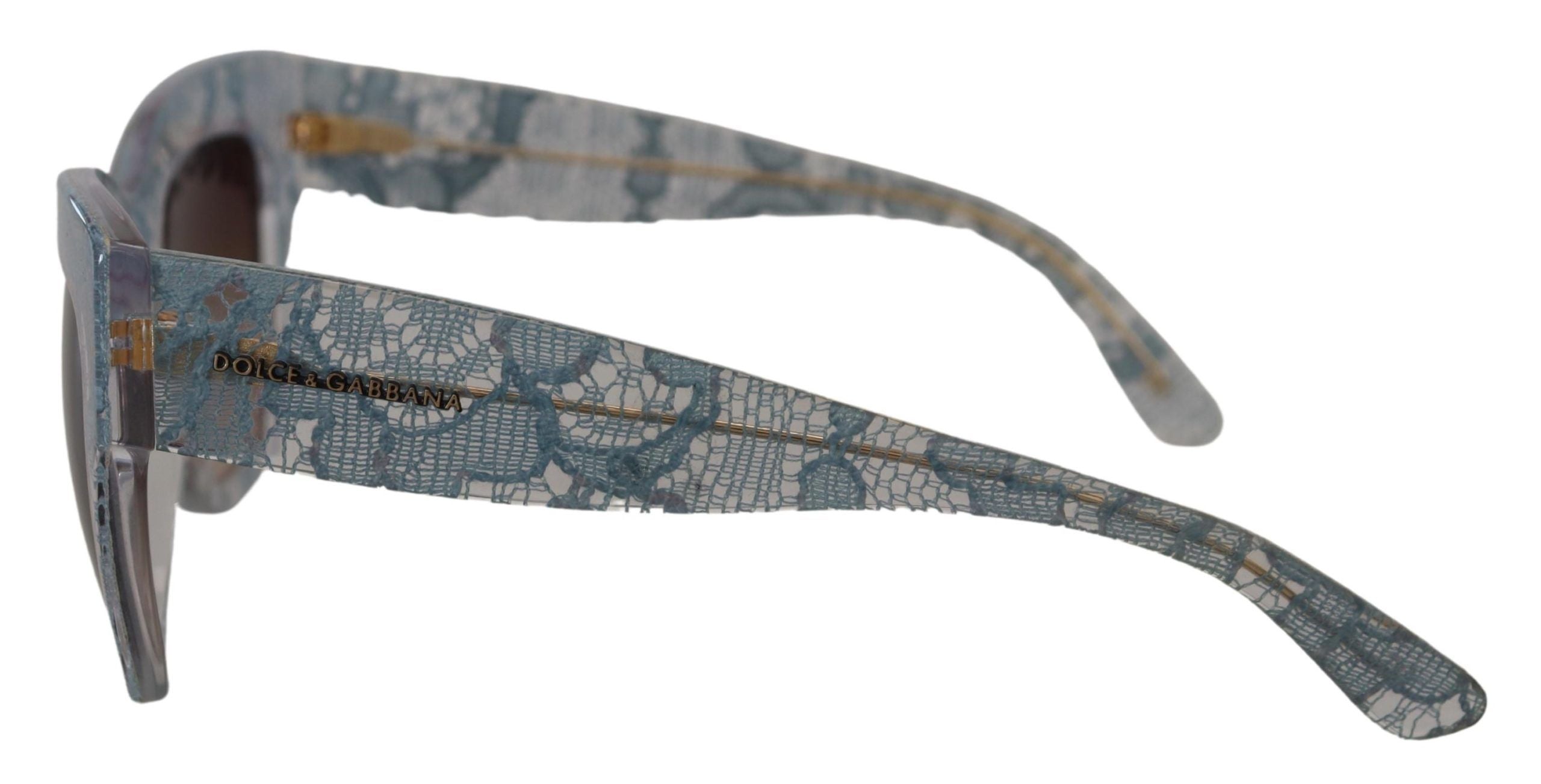 Dolce & Gabbana Chic Sicilian Lace Acetate Women's Sunglasses