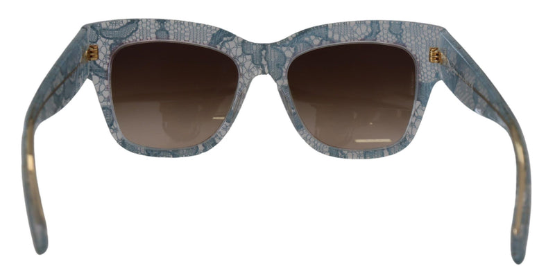 Dolce & Gabbana Chic Sicilian Lace Acetate Women's Sunglasses