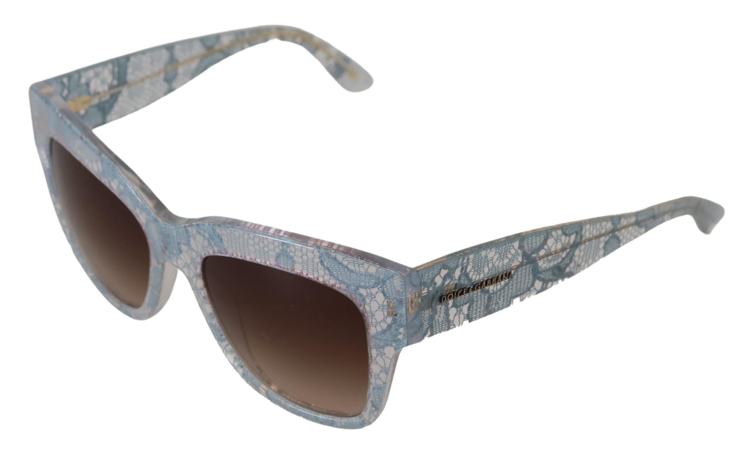 Dolce & Gabbana Chic Sicilian Lace Acetate Women's Sunglasses
