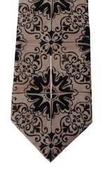 Dolce & Gabbana Stunning Silk Gentleman's Tie in Rich Men's Brown