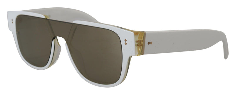 Dolce & Gabbana Elegant White Acetate Sunglasses for Women's Women
