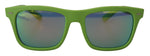 Dolce & Gabbana Acid Green Chic Full Rim Women's Sunglasses