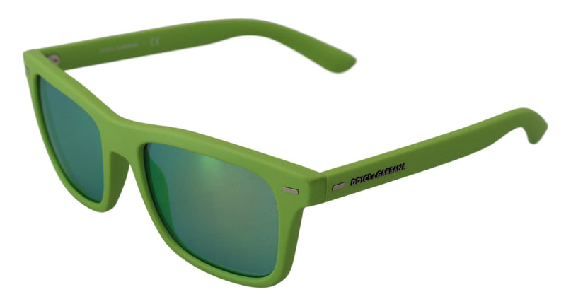 Dolce & Gabbana Acid Green Chic Full Rim Women's Sunglasses