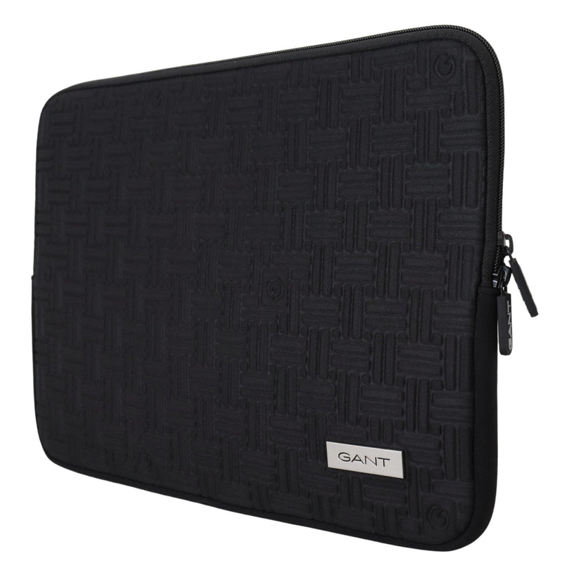 Gant Sleek Black Neoprene Laptop Men's Sleeve