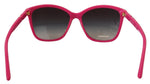Dolce & Gabbana Elegant Pink Round Sunglasses for Women's Women