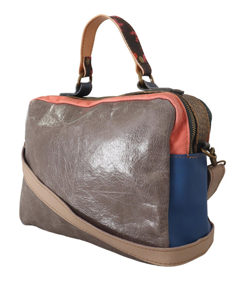EBARRITO Multicolor Genuine Leather Shoulder Strap Messenger Women's Bag