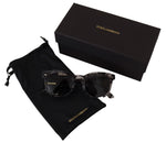 Dolce & Gabbana Elegant Black Havana Women's Sunglasses