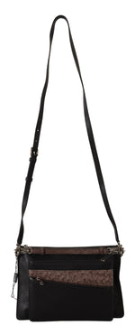 Dolce & Gabbana Black Exotic Leather Shoulder Sling Alta Sartoria Men's Bag