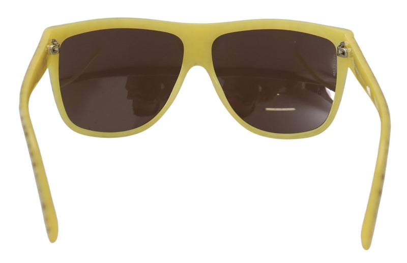Dolce & Gabbana Stellar Chic Square Sunglasses in Women's Yellow