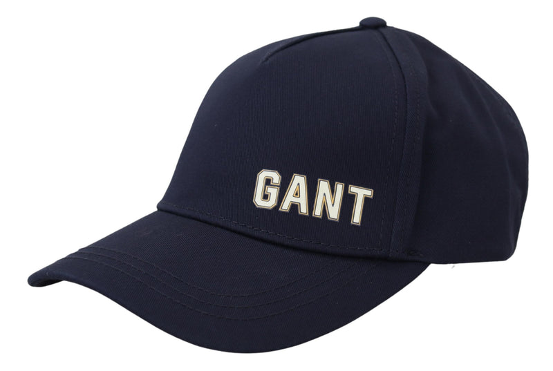 Gant Elegant Blue Cotton Baseball Men's Hat