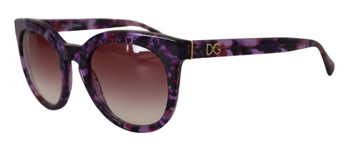 Dolce & Gabbana Chic Purple Lens Tortoiseshell Women's Sunglasses