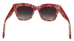 Dolce & Gabbana Sicilian Lace-Inspired Red Men's Sunglasses