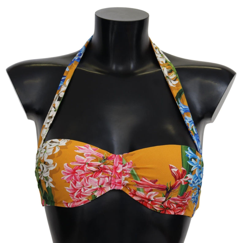 Dolce & Gabbana Sunny Floral Bikini Top - Summer Women's Elegance