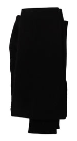 Dolce & Gabbana Black 100% Cashmere Tights Stocking Women's Socks
