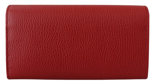 Gucci Red Icon Leather Women's Wallet