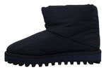 Dolce & Gabbana Elegant Ankle Height Blue Boots for Sophisticated Men's Style