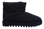Dolce & Gabbana Elegant Ankle Height Blue Boots for Sophisticated Men's Style