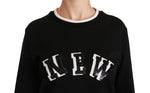 Dolce & Gabbana Black Rinascimento #DGmillennials Women's Sweater
