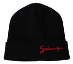 Givenchy Chic Unisex Wool Beanie with Signature Men's Accents