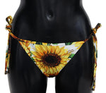 Dolce & Gabbana Sunflower Enchantment Bikini Women's Bottom