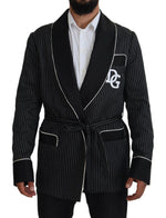 Dolce & Gabbana Elegant Silk-Lined Robe Men's Jacket