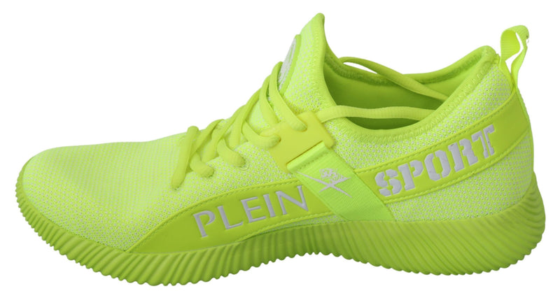 Philipp Plein Stylish Light Green Casual Men's Sneakers